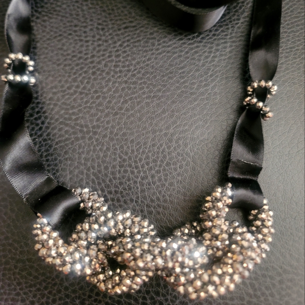 Knotted Bling Necklace